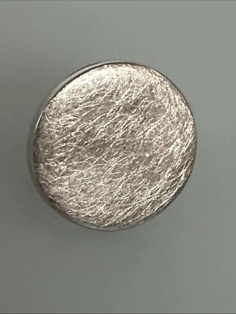 925 Sterling Silver minimal round